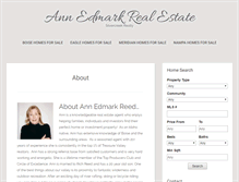 Tablet Screenshot of annedmarkrealestate.com